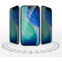 "4smarts Second Glass Privacy mit Montagerahmen iPhone 17 Air"