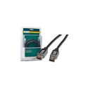 "DIGITUS 3-in-1 Ladekabel USB A Lightning + Micro USB + USB-C"
