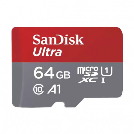 "CARD 64GB SanDisk Ultra microSDXC 140MB/s +Adapter"