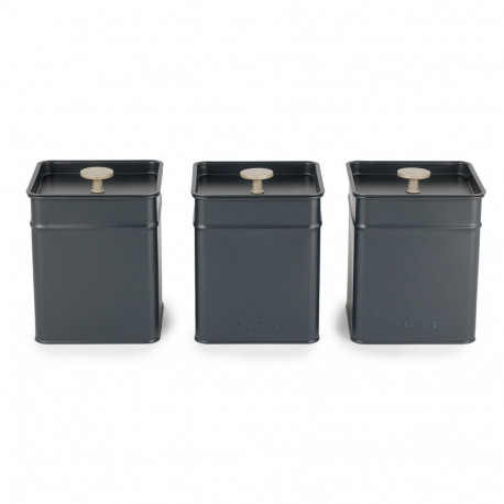 Salter BW124591EU7 Marino 3-Piece Canister Set