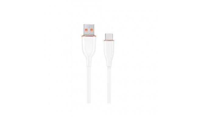 Type-C USB charging and data cable, 1.5 m, white