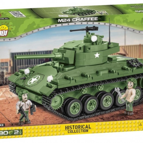 The M24 Chaffee was an American light tank introduced at the end of World War II. I