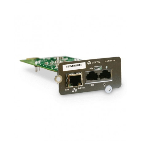 The Liebert IntelliSlot SNMP/Web Card is a network communications interface designe