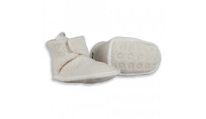 New! Lodger Slipper Teddy slippers Cloud Dancer 6-12m SLT 101_6-12