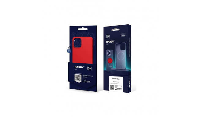 3MK Hardy Case iPhone 14 Plus / 15 Plus 6.7"red MagSafe
