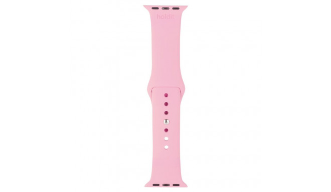 Kellarihm Holdit Apple Watch 38/40/41mm, silikoon, roosa