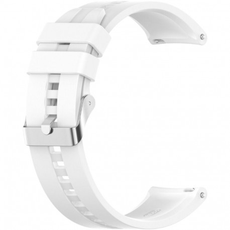 Kellarihm Trendybay Universaalne 22mm, silikoon, valge