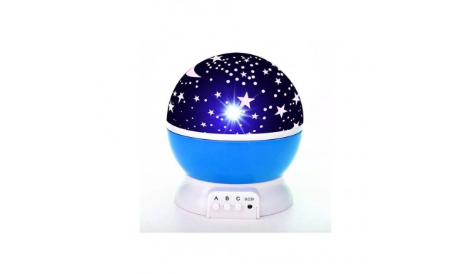 Elight L1 2in1 Star Sky projector and Night lamp with 4x AAA / USB Cable 220V Power Blue