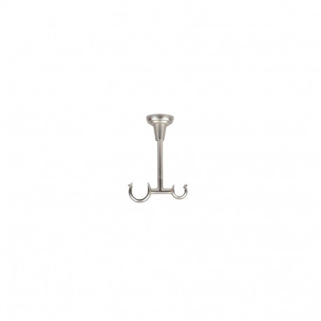 CURTAIN ROD BRACKET SILVER L12CM 25-16