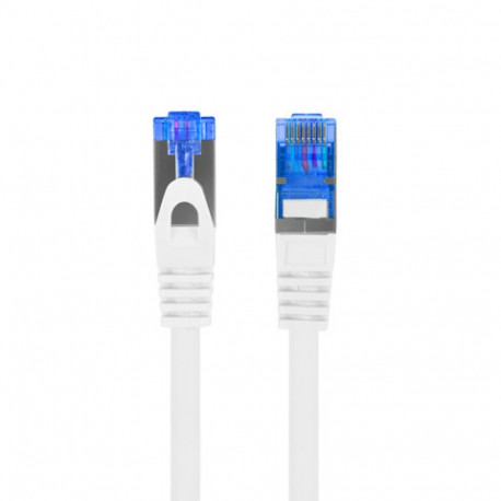 PATCHCORD CAT.6A S/FTP LSZH CCA 5M WHITE FLUKE PASSED LANBERG