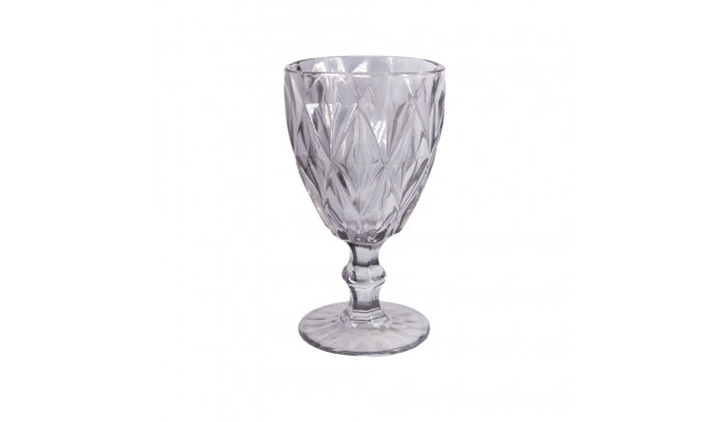 Wine goblet CORAL 300ml, silver shine