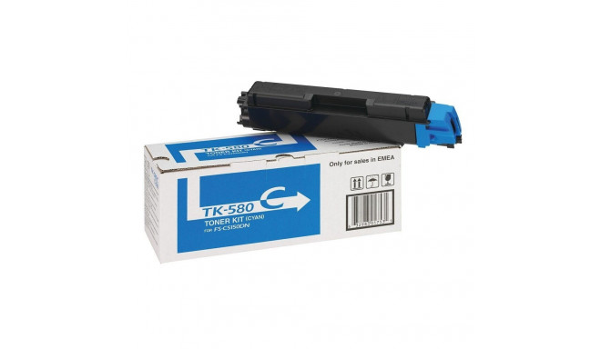 Kyocera Toner Cyan 2.800 pages TK 580C