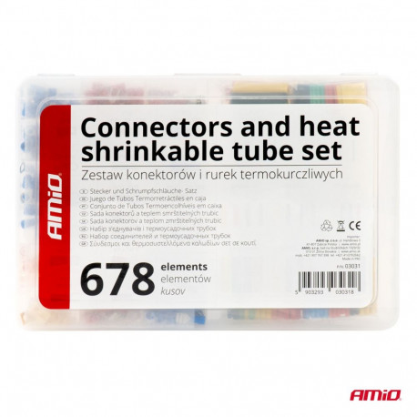 Isoleeritud liitmike komplekt 350 tk + 328 termorüüd