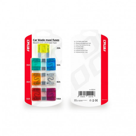 Maxi kaitsmete komplekt, 7 osa