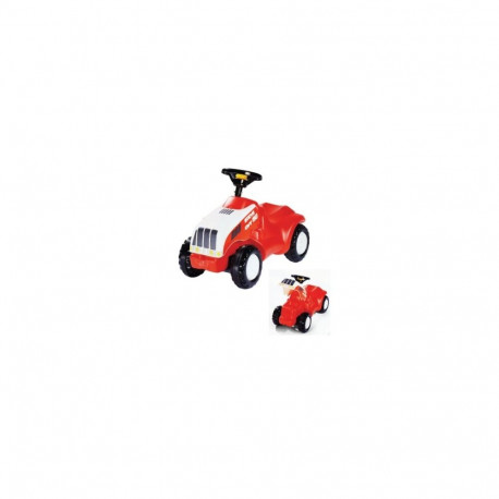 Jalgadega lükatav traktor Steyr, punane