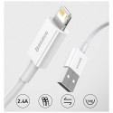 Baseus cable USB - Lightning Superior 2.4A 1m, blue (CALYS-A03)