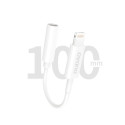 Dudao audio adapter headphone adapter from Lightning to 3.5 mm mini jack white (L16i white)