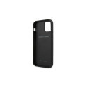 Ferrari FESAXHCP12LBK iPhone 12 Pro Max 6.7" black/black hardcase On Track Carbon Stripe