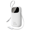 Baseus EnerFill FC31 20000mAh 22.5W Powerbank with Digital Display and 2 Built-in Cables (USB-C + Li