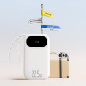 Baseus EnerFill FC31 20000mAh 22.5W Powerbank with Digital Display and 2 Built-in Cables (USB-C + Li