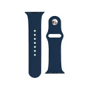 Silicone Strap APS for Apple Watch 42/44/45mm Strap Watch Bracelet - Dark Blue Silicone Strap APS for Apple Watch 42/44/45mm Strap Watch Bracelet - Dark Blue