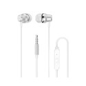 Dudao in-ear headphones headset with remote control and microphone 3.5 mm mini jack white (X10 Pro w