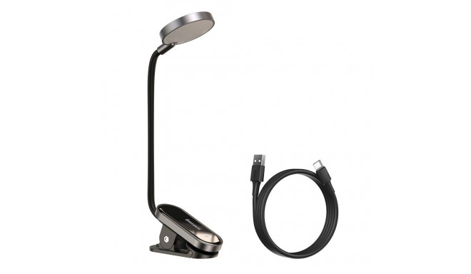 Baseus mini LED lamp with clip gray (DGRAD-0G)