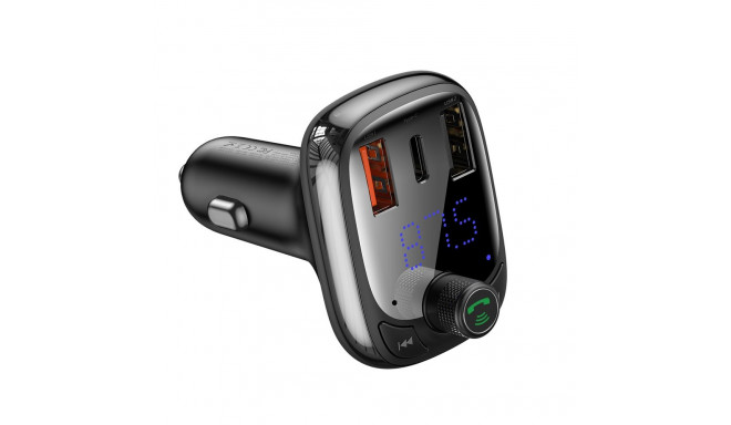 Bluetooth transmitter / car charger Baseus S-13 (Overseas Edition) - black