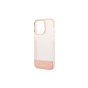 Guess Translucent iPhone 14 Pro Max 6.7" Case - Pink
