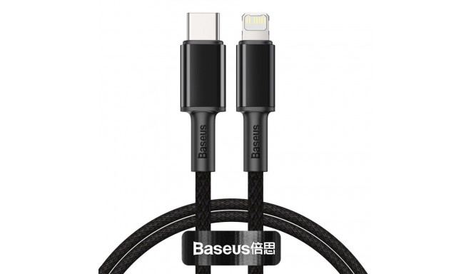 Baseus CATLGD-01 Lightning - USB-C PD cable 20W 480Mb/s 1m - black