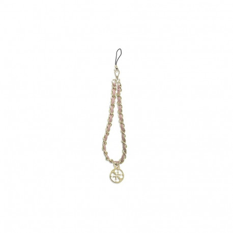Guess pendant GUTSAS4P Phone Strap pink/pink Chain Metal 4G Charm
