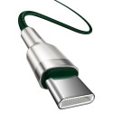Baseus Cafule Series Metal Data USB-C / USB-C PD QC SCP 100W 5A 2 m cable - green