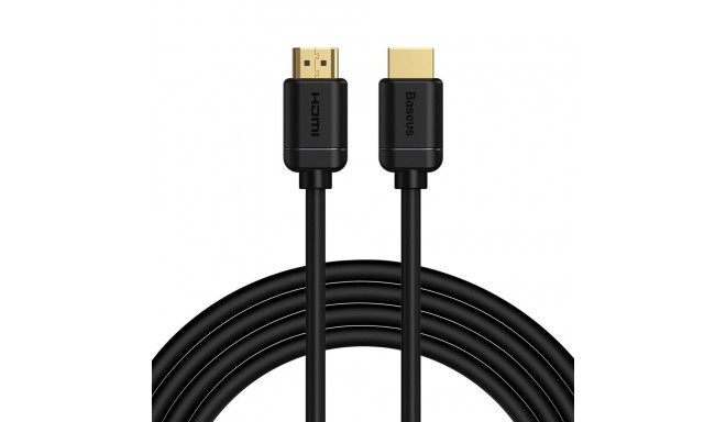 Baseus Cable HDMI 2.0 4K 60 Hz 3D HDR 18 Gbps 3 m black (CAKGQ-C01)