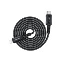 Acefast C4-01 Lightning - USB-C PD cable 30W 3A 480Mb/s 1.8m - black
