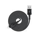 Acefast MFI USB - Lightning cable 1.8m, 2.4A black (C4-02 A Black)
