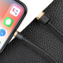 Baseus Cafule USB-A / Lightning 2.4A QC 3.0 cable 1 m - black and gold Baseus Cafule USB-A / Lightning 2.4A QC 3.0 cable 1 m - black and gold