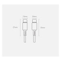 Baseus CATWJ-01 USB-C - USB-C PD QC cable 100W 5A 1m - black