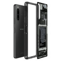 Spigen Ultra Hybrid Case for Sony Xperia 10 V - Dark Gray (Zero One Pattern)