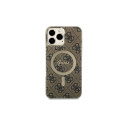 Guess GUHMP13XH4STW iPhone 13 Pro Max 6.7" brown/brown hardcase 4G MagSafe