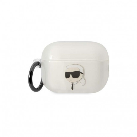 Karl Lagerfeld KLAP2HNIKTCT Airpods Pro 2 cover transparent Ikonik Karl Lagerfeld