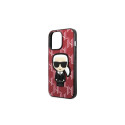 Karl Lagerfeld KLHCP13XPMNIKPI iPhone 13 Pro Max 6.7" hardcase red/red Monogram Ikonik Patch