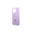 Guess GUHCP13XPS4MU iPhone 13 Pro Max 6.7" purple/purple hardcase Saffiano 4G Small Metal Logo Guess GUHCP13XPS4MU iPhone 13 Pro Max 6.7" purple/purple hardcase Saffiano 4G Small Metal Logo