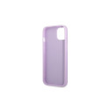 Guess GUHCP13SPS4MU iPhone 13 mini 5.4" purple/purple hardcase Saffiano 4G Small Metal Logo