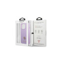 Guess GUHCP13XPS4MU iPhone 13 Pro Max 6.7" purple/purple hardcase Saffiano 4G Small Metal Logo Guess GUHCP13XPS4MU iPhone 13 Pro Max 6.7" purple/purple hardcase Saffiano 4G Small Metal Logo