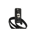 Karl Lagerfeld KLHCP14LSTKMK iPhone 14 Pro 6.1" black/black hardcase Monogram Ikonik Patch Karl Lagerfeld KLHCP14LSTKMK iPhone 14 Pro 6.1" black/black hardcase Monogram Ikonik Patch