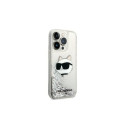 Karl Lagerfeld KLHCP14LLNHCCS iPhone 14 Pro 6.1" silver/silver hardcase Glitter Choupette Head Karl Lagerfeld KLHCP14LLNHCCS iPhone 14 Pro 6.1" silver/silver hardcase Glitter Choupette Head