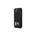 Karl Lagerfeld KLHCP13M3DKPK iPhone 13 6,1" czarny/black hardcase Ikonik Patch