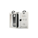 Karl Lagerfeld KLHCP13S3DKPK iPhone 13 mini 5,4 "black / black hardcase Ikonik Patch