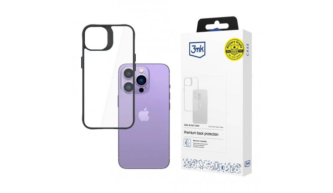 3mk Satin Armor Case+ Series iPhone 14 Pro - Black