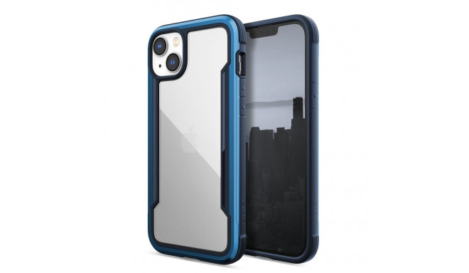 Raptic X-Doria Shield Case iPhone 14 armored cover blue